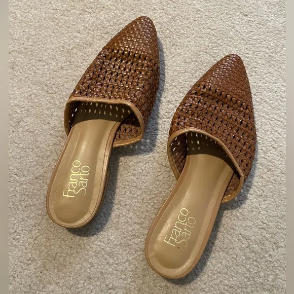 Franco Sarto Sunny Mules in Brown - Picture 3 of 3